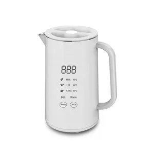 High Quality 0.7L White Electric Kettle Temperature Setting with Touch Control Panel Fast Water Boiling Electric Jug kettle