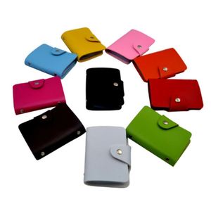 Original Factory Hot Sale Pu Leather 24 Cards Slim <b>Wallet</b> Business Id Credit Card <b>Holder</b> - Product Image 3