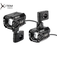 80w nouvelle lampe auxiliaire antibrouillard de moto 6000K Super lumineux brouillard conduite lumière Led ampoules d'éclairage pour moto BMW