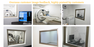 صفائح عالية الجودة مراكز التصوير الطبي الشفاف المقاوم للإشعاع المستشفيات مكاتب الأسنان الأشعة السينية التدريع - Product Image 4