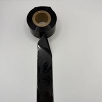 Perlengkapan Printer Zebra GK420T GX430T Pita Tinta Resin Hitam untuk Transfer Termal