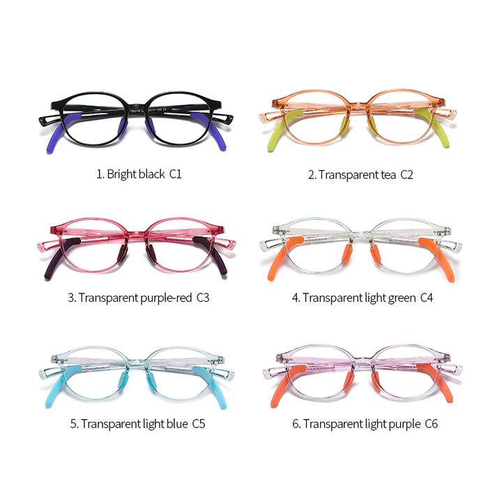 Custom koreanopticalframes kids blue light protect glasses children