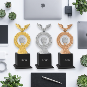 Latest Arrival Die Casting <b>Metal</b> Trophy with <b>Engraving</b> & Casting Portable Design for Sports Games Wholesale Price Advantage - Product Image 1