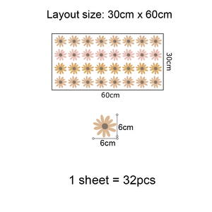 Vendita calda adesivi <span class=keywords><strong>murali</strong></span> a fiori rimovibili per bambini decorazione della stanza del bambino decalcomanie da parete per la scuola materna regalo per ragazze - Product Image 4