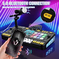 Nouvel instrument de musique multifonctionnel pour enfants avec microphone et table de mixage DJ - Édition standard