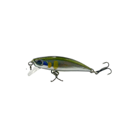 Leurre dur imprimé ABS 5cm/7g, type crankbait, simulation réaliste de poisson-nageur, pour la pêche en eau salée, au brochet et au saumon, en rivière et en lac