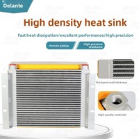Refroidisseur d'air hydraulique AH1680T-CA, ventilateur de refroidissement, radiateur d'huile refroidi par air, système de station hydraulique AC220V/380V DC12V/24V