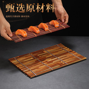 Bamboo Sushi Platter Rectangular Eco-Friendly For Sashimi Seafood Display - Product Image 5