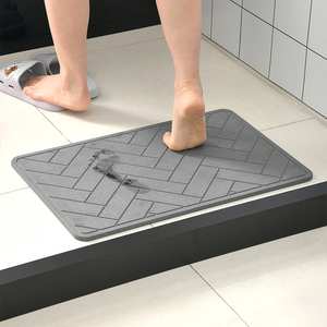 Tấm lót đất tảo cát thấm hút tấm lót Bộ đồ ăn Tấm lót chống ẩm nhanh khô thân thiện với môi trường chịu nhiệt chống trơn trượt - Product Image 1