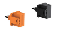 Connecteur de stockage d'énergie de batterie de prix usine 20 50A borne à prise rapide connecteur de câble de stockage d'énergie Orange ignifuge