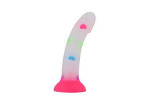 Colorful <b>Liquid</b> <b>Silicone</b> Glowing Dark Male Sex Toy Soft and Realistic Anal Plug Male Sex Toy Female Masturbation Toy - Product Image 5