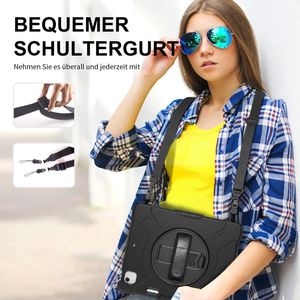 360 Xoay Dây Đeo Tay Nhiệm Vụ Nặng Nề Chống Sốc Máy Tính Bảng Rugged Trường Hợp Cho <span class=keywords><strong>Ipad</strong></span> Không Khí 6th Thế Hệ Trường Hợp Cho <span class=keywords><strong>Ipad</strong></span> Không Khí 13 2024 - Product Image 3