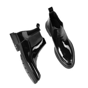 Nouvelles Chaussures Habillées en Cuir Véritable pour Hommes, Modèle Oxford à Bout Carré, Idéales pour Mariages, Semelle Extérieure en Caoutchouc Antidérapante avec Conception Massante - Product Image 5