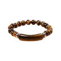 Bracelet en poudre d'agate cristalline très tendance avec pierre de jade naturelle, bijou élégant et original