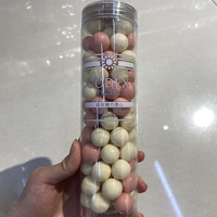Bonbons solides enrobés de chocolat, saveur pêche blanche, 148g, prix de gros
