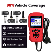 Sensore TPMS Universale per Pneumatici Auto QQr Sistema di Pressione Pneumatici Programmabile Sensori TPMS 433mhz 315mhz Identico ai Sensori Autel Mx