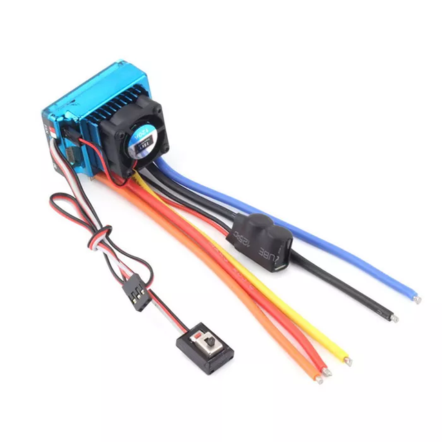 1:8 1:10 1:12 RC Car Crawler Compatible 120A Brushless ESC