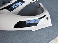 Convient à la modification de Ferrari SF90 mise à niveau, garde-boue en fibre de carbone sèche de style N kit carrosserie SF90