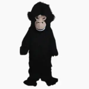 Hola gorila negro trajes de la mascota/chimpancé trajes de la mascota/mascota