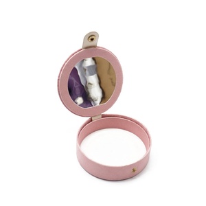 Caja de Embalaje de Papel Cosmético de Terciopelo Personalizada para Envase de Polvo Suelto con Espejo, Rubor Líquido, Polvo Fijador de Maquillaje - Product Image 5