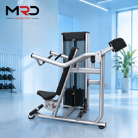 Máquina de Press de Hombros para Entrenamiento de Fuerza en Pecho, Espalda y Brazos, Equipo de Ejercicio con Resistencia Ajustable