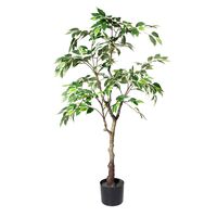 Arbre artificiel Ficus tropical personnalisé 130/170cm pour la maison, le jardin, le jardin vertical, décoration originale