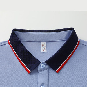 Camisa Polo de Negocios con Cuello Camisero, 72.5% Algodón, 23.5% Poliéster, 4% Elastano, Ropa de Trabajo, Corte Personalizado, Manga Corta para Hombre - Product Image 3