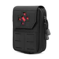 Trousse médicale d'urgence 1000D pour l'extérieur, pochette tactique de premiers secours, sac de traumatologie EMT, sac banane MOLLE