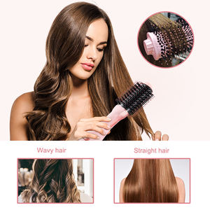 低价2020热卖5合1发风刷发丝拉直和卷发直发器梳子热 - Product Image 5