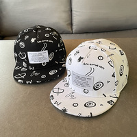 Logotipo personalizado Graffiti Cool Design Snapback Sport Hat Unisex Fashion Patch Hats Snapback Cap para hombres