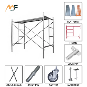 Ý thiết kế xuất khẩu chất lượng nhôm xây dựng mặt tiền bảo trì H khung giàn giáo cho xây dựng - Product Image 2