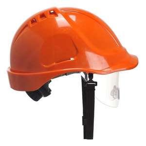 PORTWEST-Casque PW55ORR Endurance à visière orange-CASQUES EAN 5036108257232 - Product Image 1