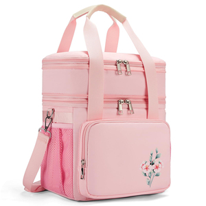 Sac isotherme compact et étanche personnalisé avec logo, léger et anti-fuite, pour femme, idéal pour les repas en extérieur - Product Image 1