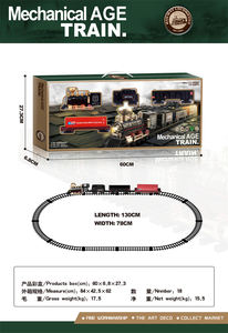 <span class=keywords><strong>Tren</strong></span> de Juguete Clásico, Modelo de <span class=keywords><strong>Tren</strong></span> Eléctrico Inteligente, Simulación de <span class=keywords><strong>Tren</strong></span> de Vapor con Luz, Música y Humo para Niños - Product Image 5