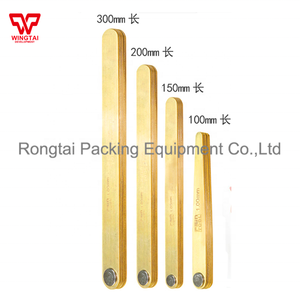 FEINTOOL Messingblatt-Fühler lehre 0,05-1,00mm Nonfunken-Stecker-Messwerk zeug 13 teile/los - Product Image 6