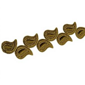 Heavy Look Embroidery Cord and Zari Work Pearl Lace Border Traditional Sexy Elegant <b>Trim</b> for Bridal Ethnic Wear Luxury Crafting - Product Image 1