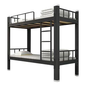Camas Literas Metálicas al por Mayor, Acero Reforzado con Escalera, Muebles Modernos para Dormitorio Escolar, Fabricante de Camas Metálicas para Hostales - Product Image 4