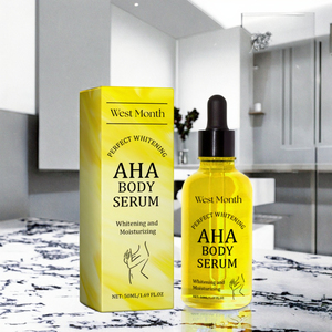 Suero Corporal Antiarrugas West&Month 50ml, Hidratante y Blanqueador, Líquido con AHA y Glicerina como Ingrediente Principal, Cuidado de la Piel - Product Image 2