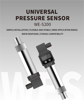 Interfaz Hussman Sensor de presión de freno automotriz Bajo consumo de energía 0-10MPa Salida I2C Sensores de presión de aire de agua hidráulica