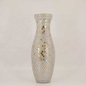 Best Selling Gold <strong>Glass</strong> Mosaic Design <strong>Glass</strong> Chimney <strong>Candle</strong> <strong>Holder</strong> Antique Finishing <strong>Candle</strong> Lamp - Product Image 4