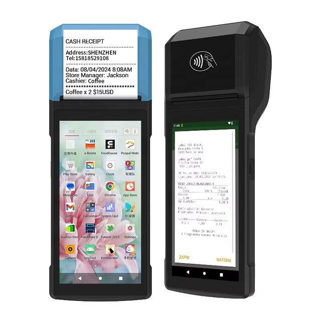 H10P Android 14.0 Offline POS System Handheld Mobile Payment Terminal with USB Connectivity Bank Card Reader