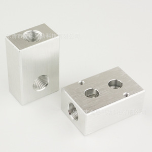Jinen ฐานวาล์วโซลินอยด์4ม. บล็อกวาล์วอลูมิเนียมสำหรับวาล์วซีรีย์4ม. - Product Image 2