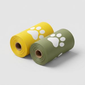 Wholesale Compostable Biodegradable Pet Poop Bags EN13432 Certified Earth Friendly Corn Starch Large <b>Heavy</b> <b>Duty</b> Dog Waste Bags - Product Image 2