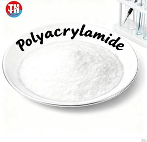 Ngân sách thấp tenghui Pam cation flocculant & chất làm đặc 50-30m trọng lượng phân tử 25kg túi cho hóa chất giấy độ tinh khiết 100% - Product Image 4