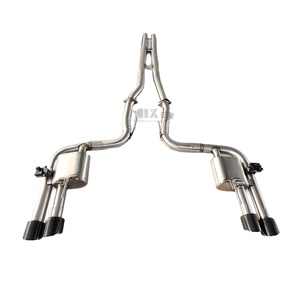 ท่อไอเสียแคทแบ็คสำหรับรถฟอร์ด มัสแตง จีที <span class=keywords><strong>5.0</strong></span> วี8 ปี 2014-2020 ทำจากสแตนเลส 304 พร้อมวาล์วควบคุมเสียงแบบสปอร์ต ระบบไอเสียแบบสองวาล์วพร้อมรีโมท - Product Image 1