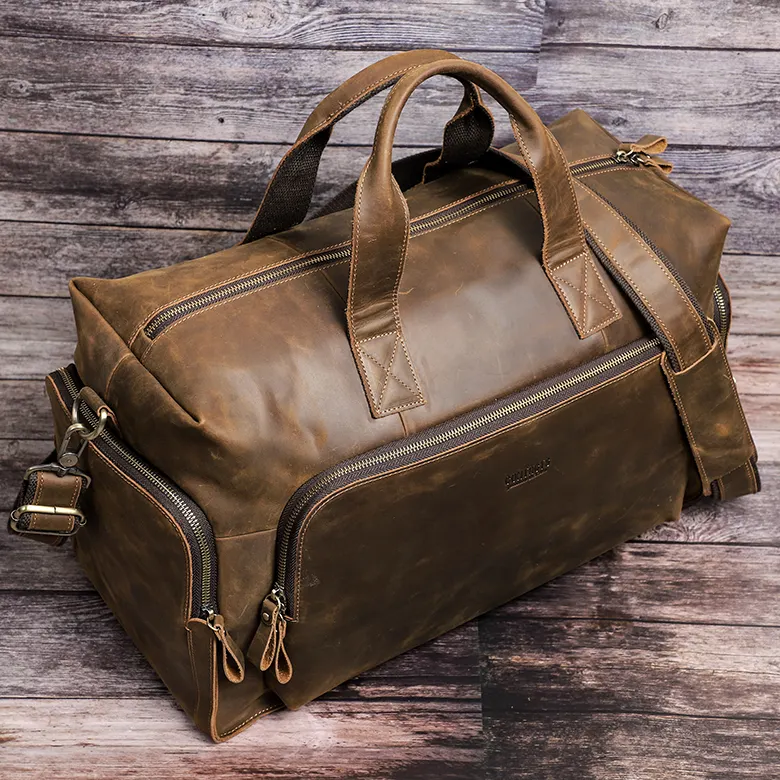 Contatti commercio all'ingrosso impermeabile della palestra di sport borse da viaggio borse bagaglio a mano in pelle personalizzati duffle bag per gli uomini