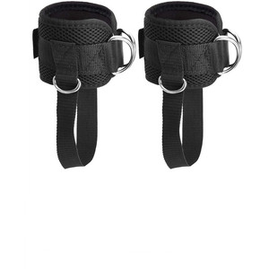 Sangle de <span class=keywords><strong>cheville</strong></span> réglable, portique avec pédale, anneau en D, boucle de <span class=keywords><strong>cheville</strong></span>, accessoires d'entraînement des jambes - Product Image 3