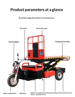 Nouveau chariot élévateur électrique à trois roues avec carrosserie fermée, capacité de charge de 2000 kg, pneus pleins pour le transport agricole et de marchandises