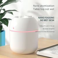Mini humidificateur d'air USB pour voiture avec diffuseur d'huiles essentielles, aromathérapie anglaise, humidificateur ultrasonique < 36db 220ml YS