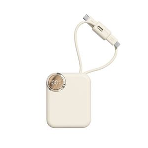 Chargeur portable PD 22,5 W, petite batterie externe à charge rapide, capacité de 10 000 mAh, câble intégré avec écran numérique - Product Image 1